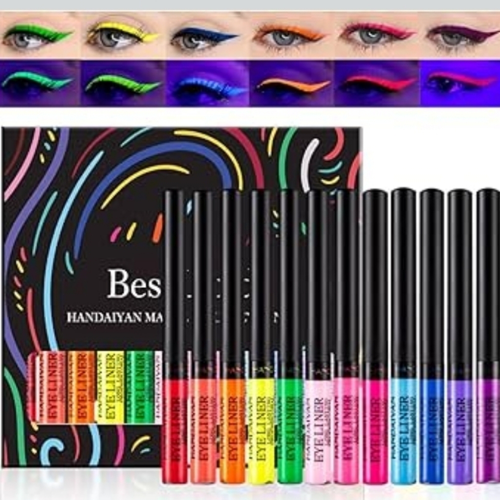FULL COLOR SET Liquid eyeliner. Various colors.